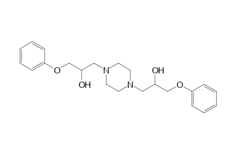 1,4-Bis(2-hydroxy-3-phenoxy-propyl)-piperazine