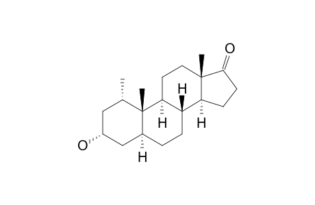 3A-Hydroxy-1A-methyl-5A-androstan-17-one