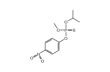 phosphorothioic acid, O-isopropyl O-methyl O-p-nitrophenyl ester