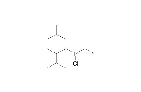 Phosphinous chloride, (1-methylethyl)[5-methyl-2-(1-methylethyl)cyclohexyl]-, [1