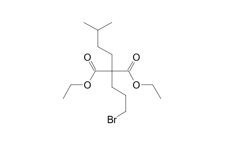 (3-bromopropyl)isopentylmalonic acid, diethyl ester