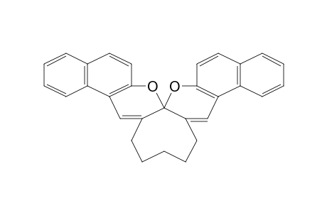 6H-Dinaphtho[1,2-e:1',2'-e']cycloocta[1,2-b:1,8-b']dipyran, 7,8,9,10-tetrahydro-