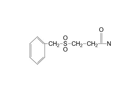 3-(benzylsulfonyl)propionamide