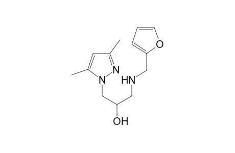 1-(3,5-dimethyl-1H-pyrazol-1-yl)-3-[(2-furylmethyl)amino]-2-propanol