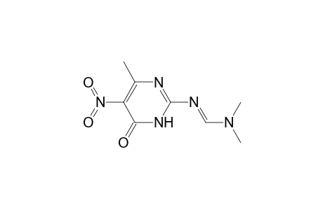 N'-(4-keto-6-methyl-5-nitro-1H-pyrimidin-2-yl)-N,N-dimethyl-formamidine