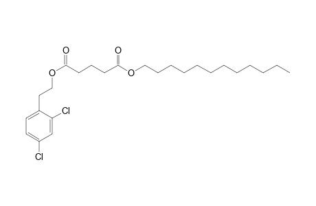 Glutaric acid, 2-(2,4-dichlorophenyl)ethyl dodecyl ester