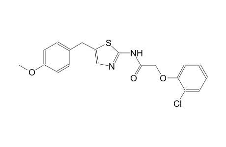 acetamide, 2-(2-chlorophenoxy)-N-[5-[(4-methoxyphenyl)methyl]-2-thiazolyl]-