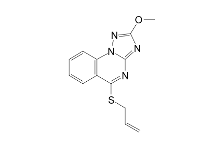 5-Allylsulfanyl-2-methoxy[1,2,4]triazolo[1,5-a]quinazoline