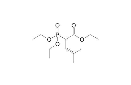 Diethyl [1-(ethoxycarbonyl)-3-methylprop-2-en-1-yl]phosphoate
