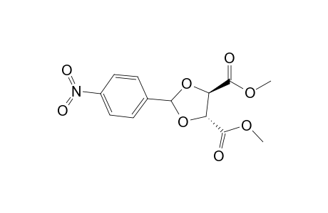 (4R,5R)-4,5-Bis(methoxycarbonyl)-2-(4-nitrophenyl)-1,3-dioxolane