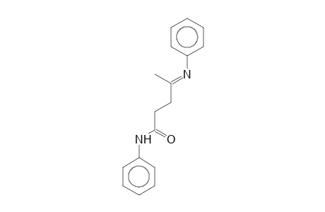 Pentanamide, 4-(phenylimino)-N-phenyl-