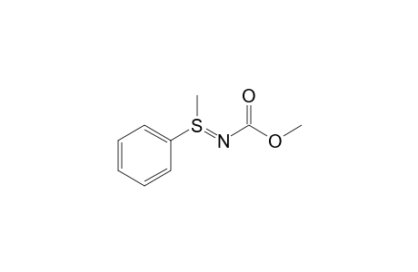 (ne)-N-[Methyl(phenyl)sulfuranylidene]carbamic acid methyl ester