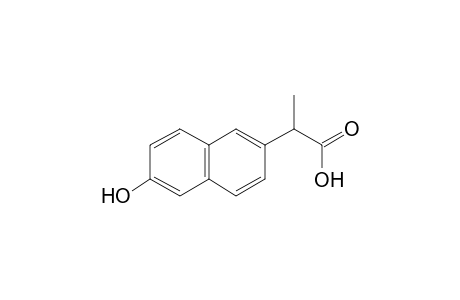 2-(6-Hydroxy-2-naphthyl)propanoic acid