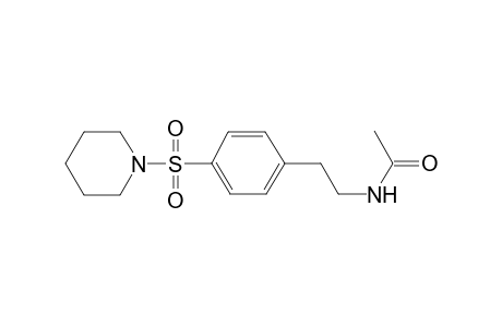 N-[2-[4-(piperidine-1-sulfonyl)-phenyl]-ethyl]acetamide
