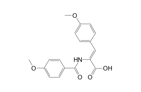 2-propenoic acid, 2-[(4-methoxybenzoyl)amino]-3-(4-methoxyphenyl)-, (2Z)-