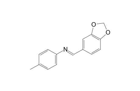 N-piperonylidene-p-toluidine