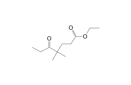 Hept-5-one-1-lic acid, 4,4-dimethyl-, ethyl ester