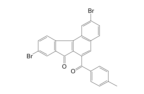 2,9-dibromo-6-(p-toluoyl)-7H-benzo[c]fluorene-7-one