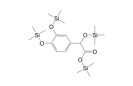 Benzeneacetic acid, .alpha.,3,4-tris[(trimethylsilyl)oxy]-, trimethylsilyl ester