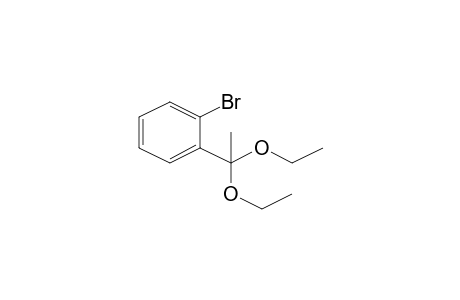 1-Bromanyl-2-(1,1-diethoxyethyl)benzene