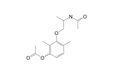 Mexiletine-M (HO-) isomer-1 2AC