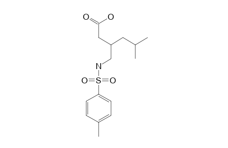 5-METHYL-3-({[(4-METHYLPHENYL)-SULFONYL]-METHYL)-HEXANOIC_ACID