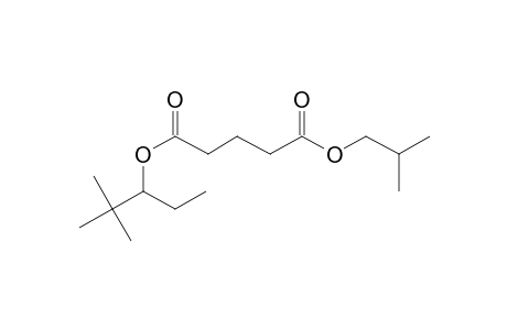 Glutaric acid, 2,2-dimethylpent-3-yl isobutyl ester