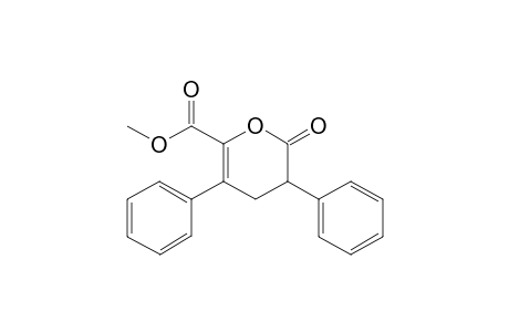 METHYL-3,4-DIHYDRO-2-OXO-3,5-DIPHENYL-2H-PYRAN-6-CARBOXYLATE