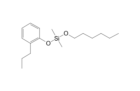 Silane, dimethyl(2-propylphenoxy)hexyloxy-