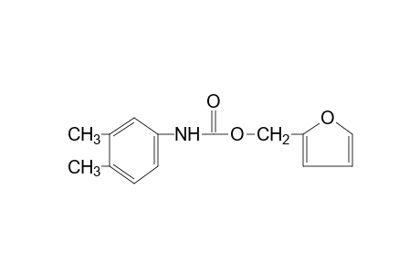 3,4-dimethylcarbanilic acid, furfuryl ester