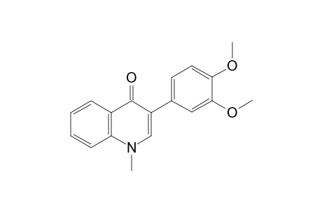 3-(3,4-Dimetoxyphenyl)-1-methylquinolin-4(1H)-one