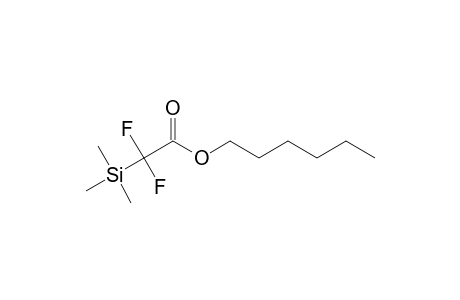 n-hexyl 2,2-difluoro-2-(trimethylsilyl)acetate