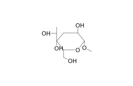 METHYL 3-DEOXY-4C-(L-GLYCERO-1-HYDROXYETHYL)-BETA-D-GLUCOPYRANOSIDE