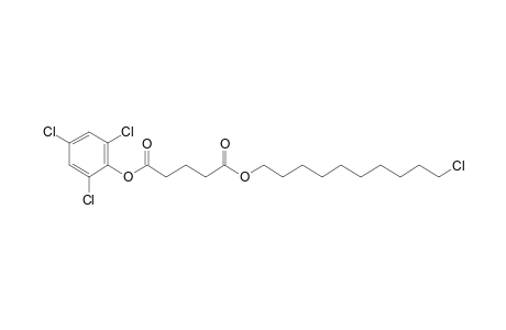 Glutaric acid, 2,4,6-trichlorophenyl 10-chlorodecyl ester