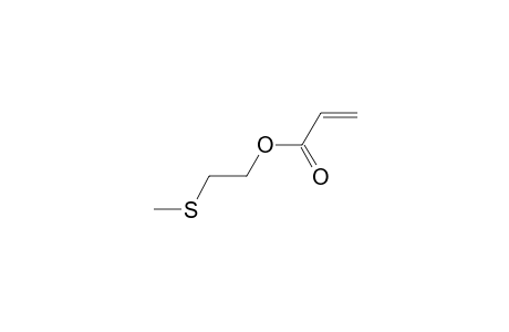 2-Propenoic acid, 2-(methylthio)ethyl ester