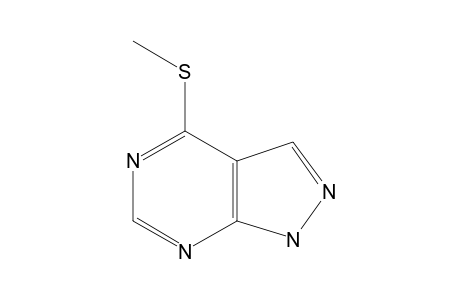 4-(methylthio)-1H-pyrazolo[3,4-d]pyrimidine