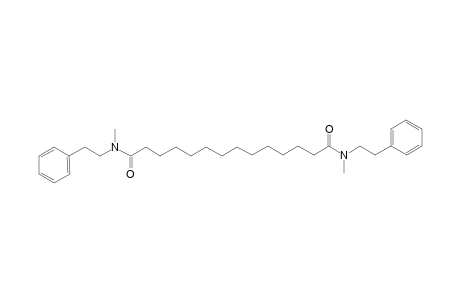 N,N'-Dimethyl-N,N'-di[2-phenylethyl]-N-tetradecane-1,14-diamide