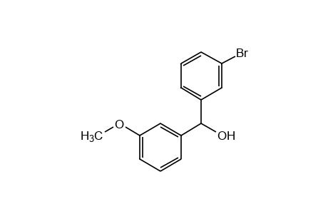 3-bromo-3'-methoxybenzhydrol