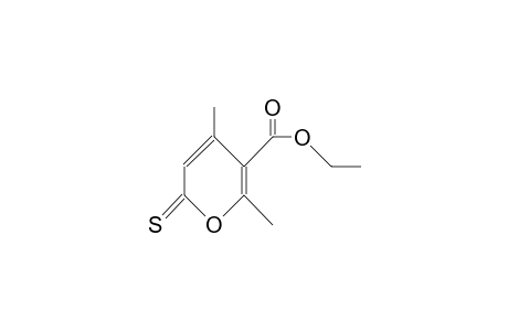 4,6-Dimethyl-5-carbethoxy-pyran-2-thione
