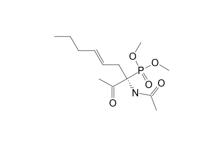 DIMETHYL-[1-(N-ACETYLAMINO)-2-OXO-1-[(E)-2-HEXENYL]-2-OXOPROPYL]-PHOSPHONATE