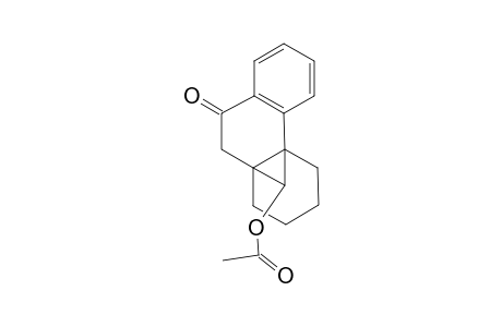 Tetracyclo[8.4.1.0.0(4,9]pentadeca-4,6,8-trien-3-one, 15-acetoxy-