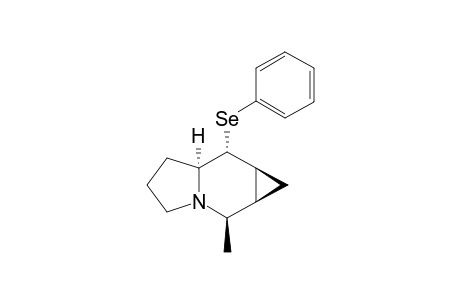 (5R,6S,7S,8R,8aS)-6,7-Cyclopropa-8-phenylselenylndolizin-5-one