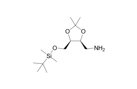 {5'-[(t-Butyldimethylsilyloxy)methyl]-2',2'-dimethyl-1',3'-dioxolan-4'-yl]methyl] Amine