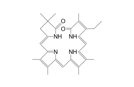 (Z,Z,Z)-1,19-DIOXO-17-ETHYL-2,2,7,8,12,13,17-HEPTAMETHYL-1,2,3,19,23,24-HEXAHYDRO-21-H-BILIN