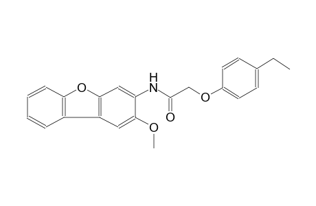 acetamide, 2-(4-ethylphenoxy)-N-(2-methoxydibenzo[b,d]furan-3-yl)-