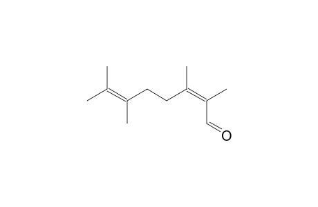 (Z)-2,3,6,7-Tetramethylocta-2,6-dienal