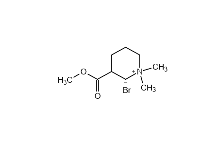 3-CARBOXY-1,1-DIMETHYLPIPERIDINIUM BROMIDE, METHYL ESTER