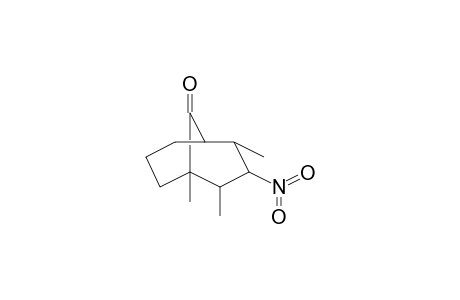 Bicyclo[3.3.1]nonan-9-one, 1,2,4-trimethyl-3-nitro-, (2-endo,3-exo,4-exo)-(.+-.)-