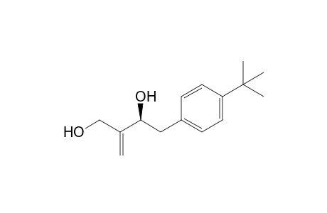 (S)-3-(4-tert-Butylbenzyl)-2-methylenepropane-1,3-diol
