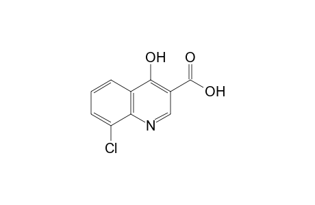 8-chloro-4-hydroxy-3-quinolinecarboxylic acid